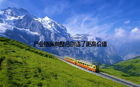 产业链纵向整合创造了更高价值