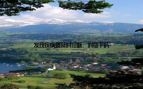 发现疾病要及时诊断, 对症下药