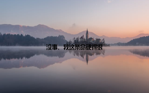 没事, 我这条命硬得很