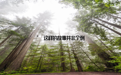 ” 这样的故事并非个例