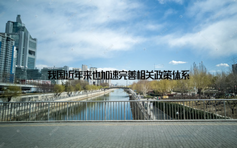 我国近年来也加速完善相关政策体系