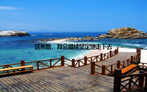 这条路, 我会继续坚定地走下去