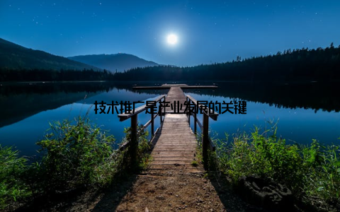 技术推广是产业发展的关键